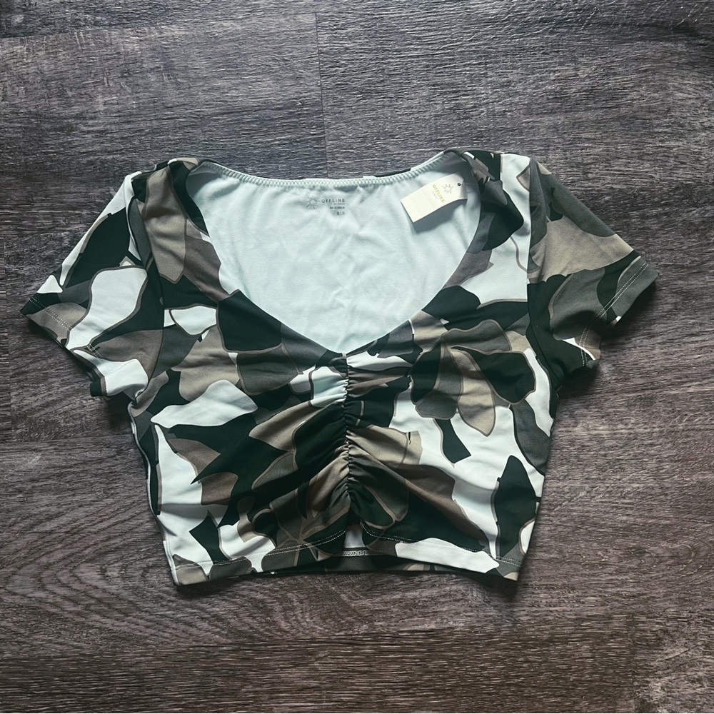 NWT OFFLINE Real Me Ruched T-Shirt